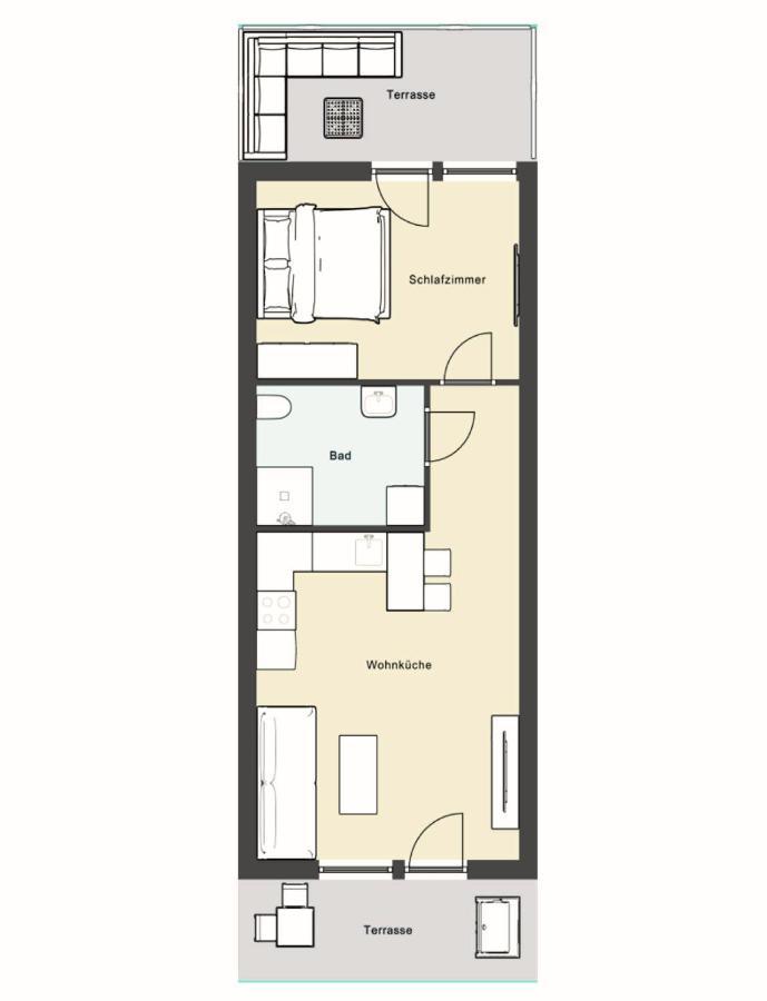 Relax Suite 莫比斯希安西 外观 照片